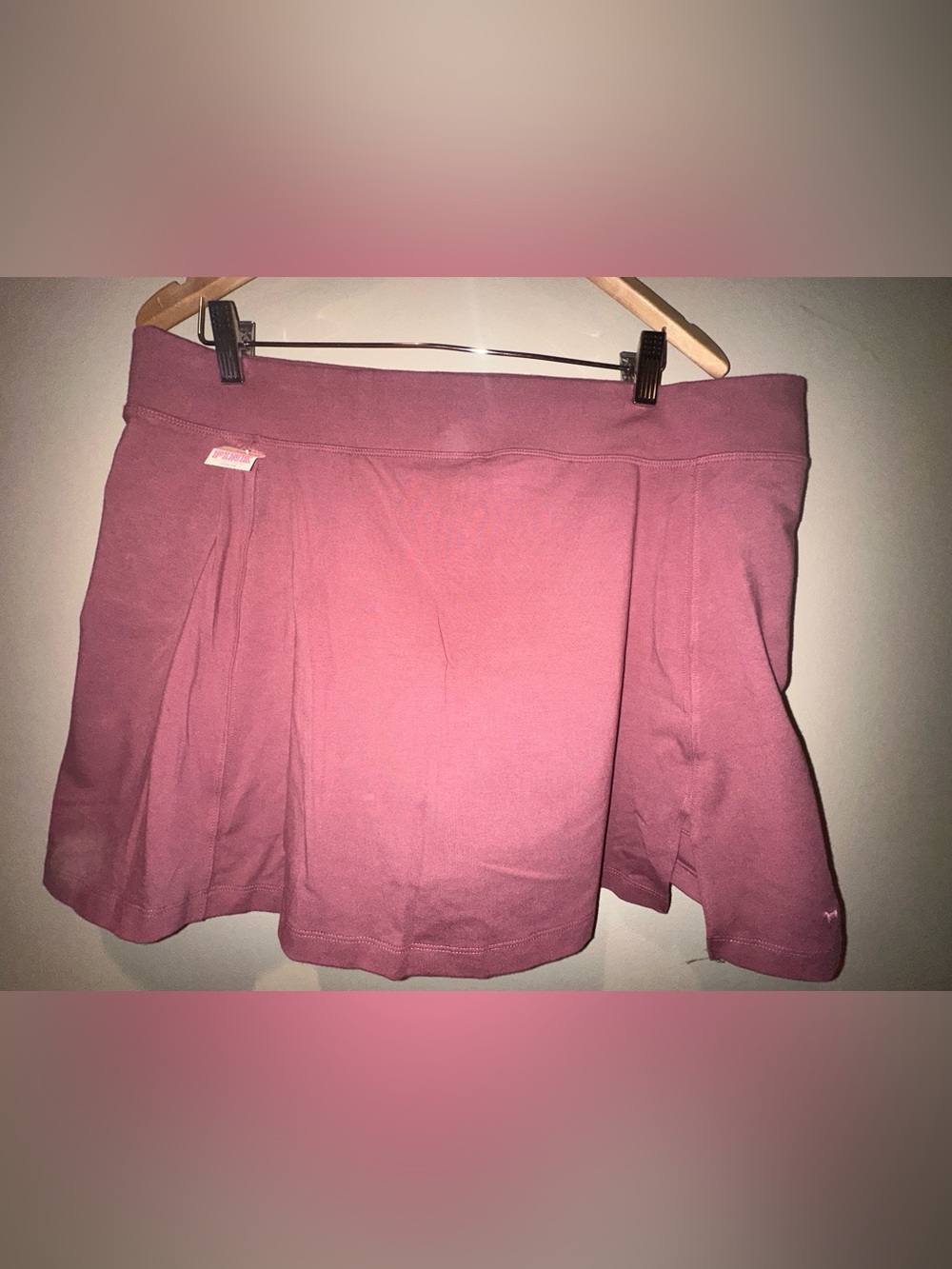 PINK Victoria's Secret Mauve Pink Skort XXL NWT